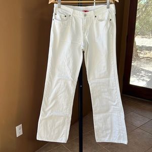 Lucky Brand Off White Sweet N Low Bootcut Jeans Size 8/29